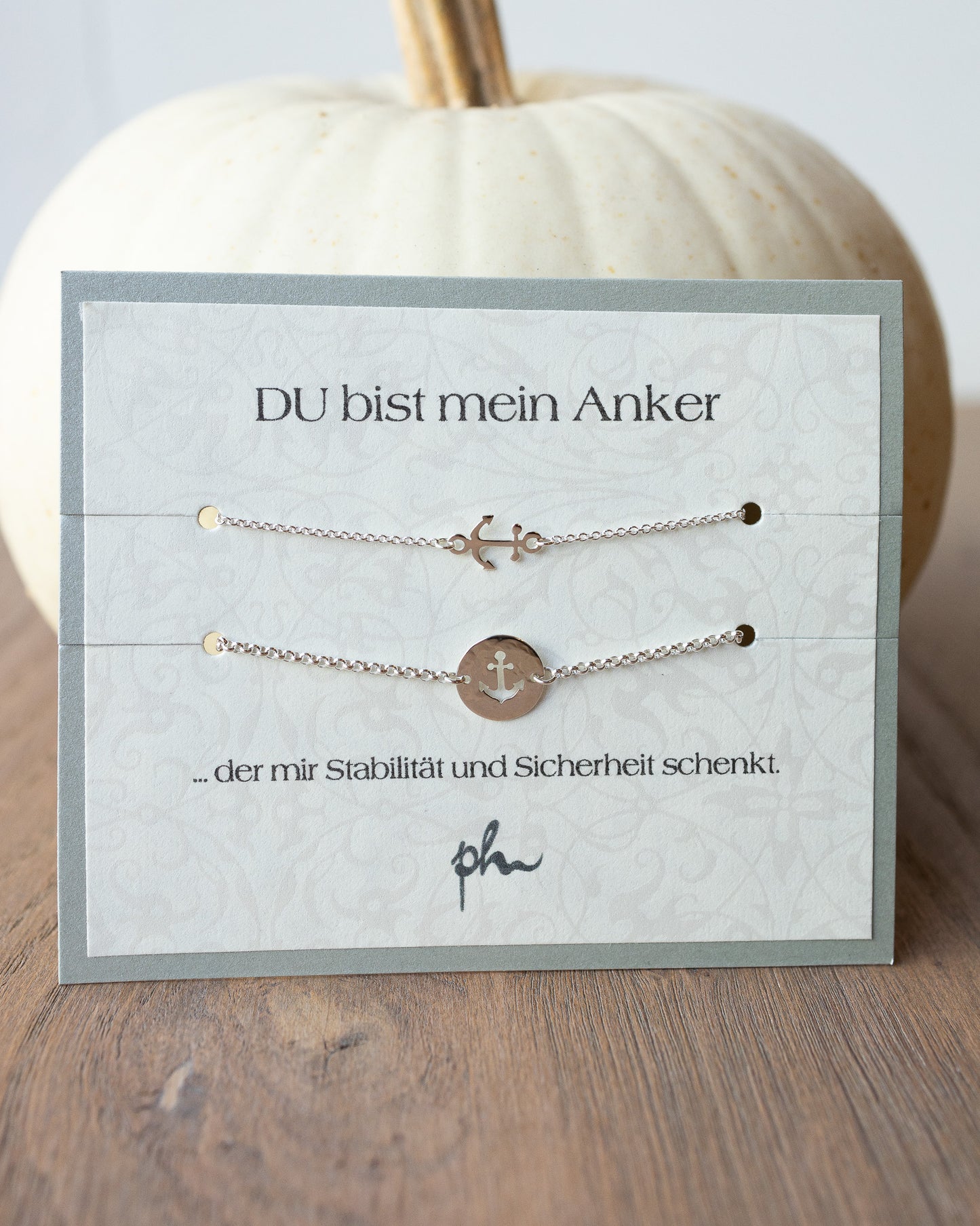 "Du bist mein ANKER" Armbänder